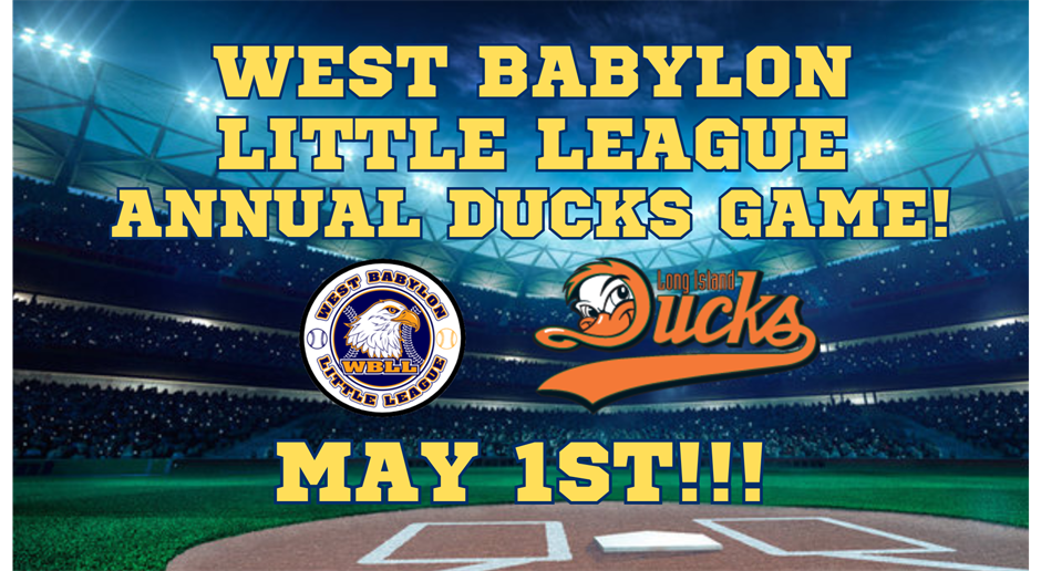 West Babylon Ducks Game!